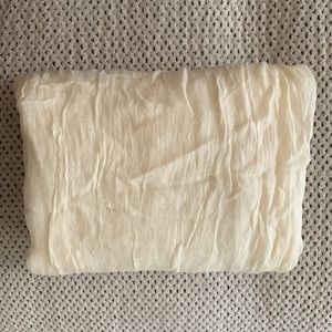 Cream Scarf / Shawl